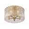 Z-Lite Glacier Flush Mount, 5-Light, 16.75 In.W x 8 In.H, Modern Gold/Clear 1943F16-MGLD - alternate 7